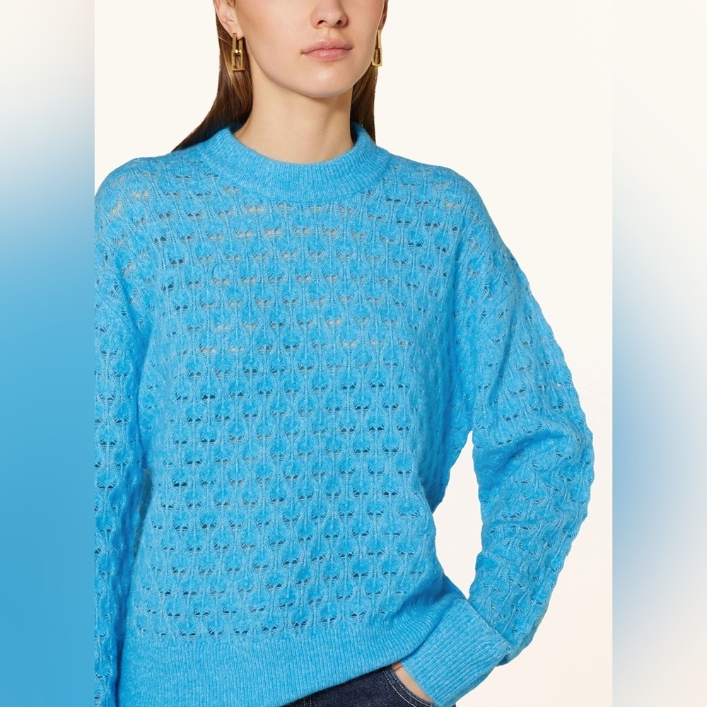 Samsoe Samsoe Anour Women’s sweater alpaca wool Size S Cozy Apres Ski Fisherman